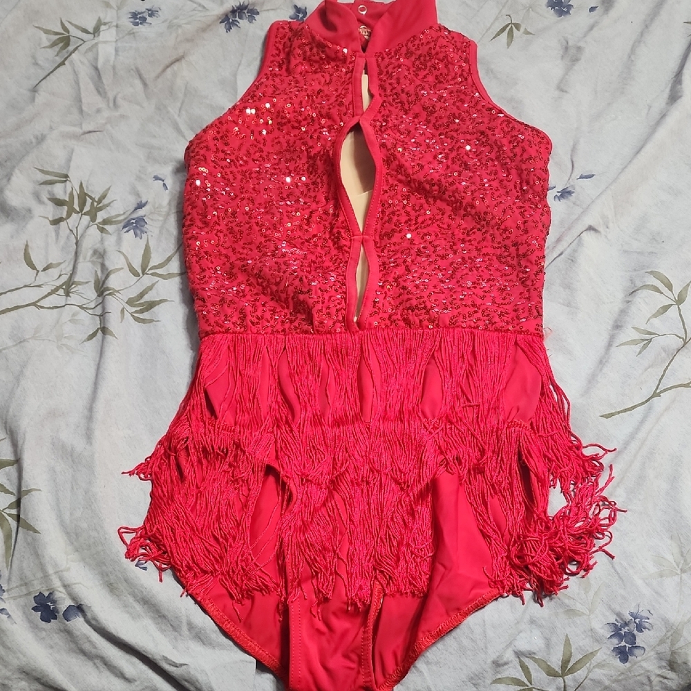 Balera Red Dance Costume